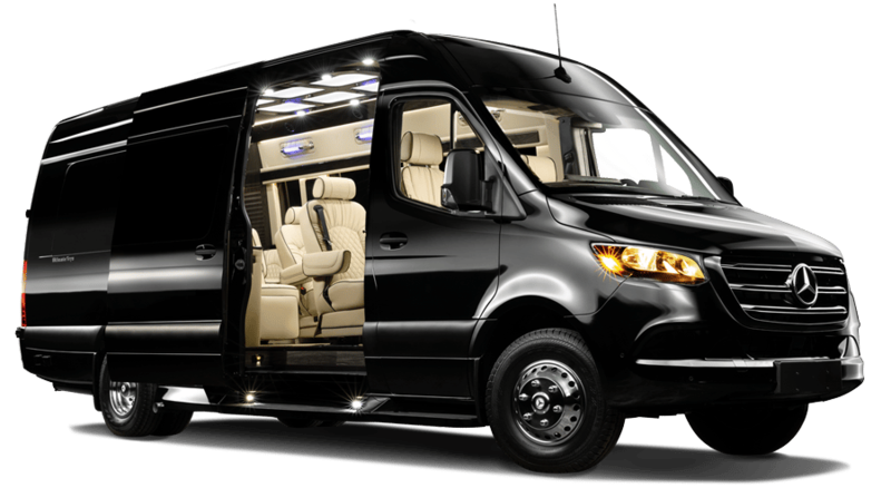 Mercedes Sprinter Van for Hire in Maryland, DC and Virginia, wedding limos for hire, Sprinter Van for hire, Luxury Van for wedding guests