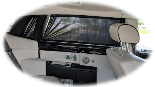 Rolls Royce Phantom EWB, Rolls Royce Limousine for Weddings, Rolls Royce Limo for hire, Rolls Royce for Hire in Maryland, DC, Virginia,, Chauffeured Rolls Royce for hire, VintageLimos.BIZ, Vintage Limos, Rolls Royce Phantom EWB privacy curtains, electric curtains, paparazzi curtains,